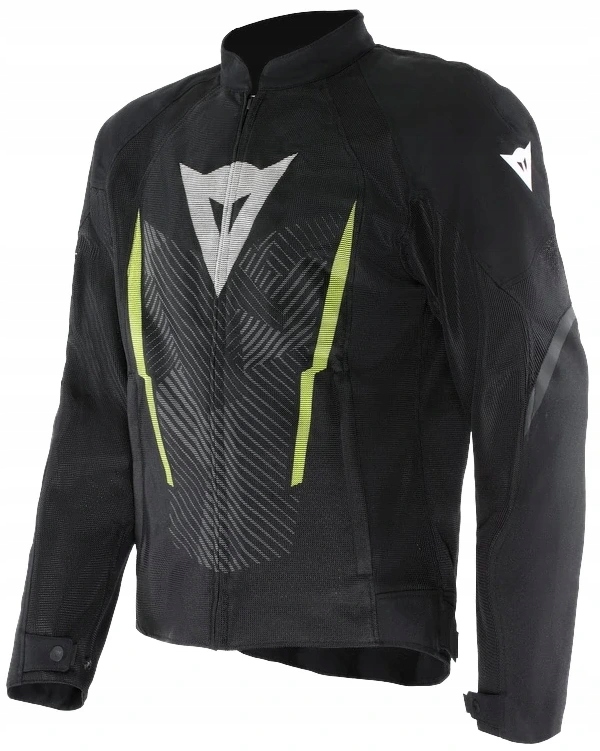 Dainese Herosphere Air Black White Fluo Pánska Textilná Motocyklová Bunda