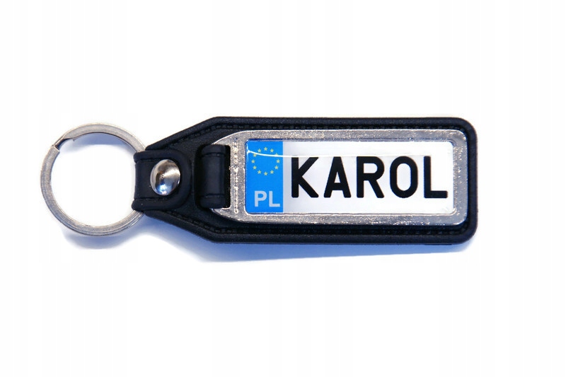 Brelok imienny Karol do kluczy Tir Bus
