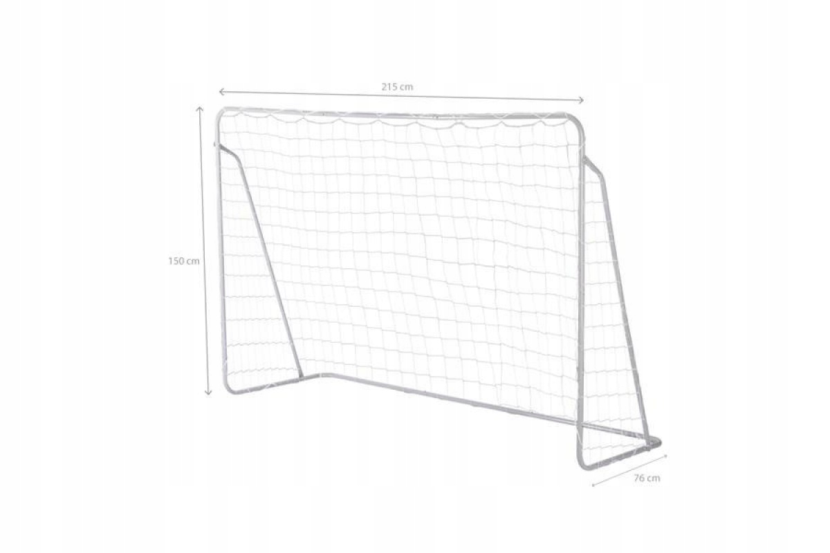 BRAMKA PIŁKARSKA Z SIATKĄ 2W1 215X150CM /NILS Model NT7788