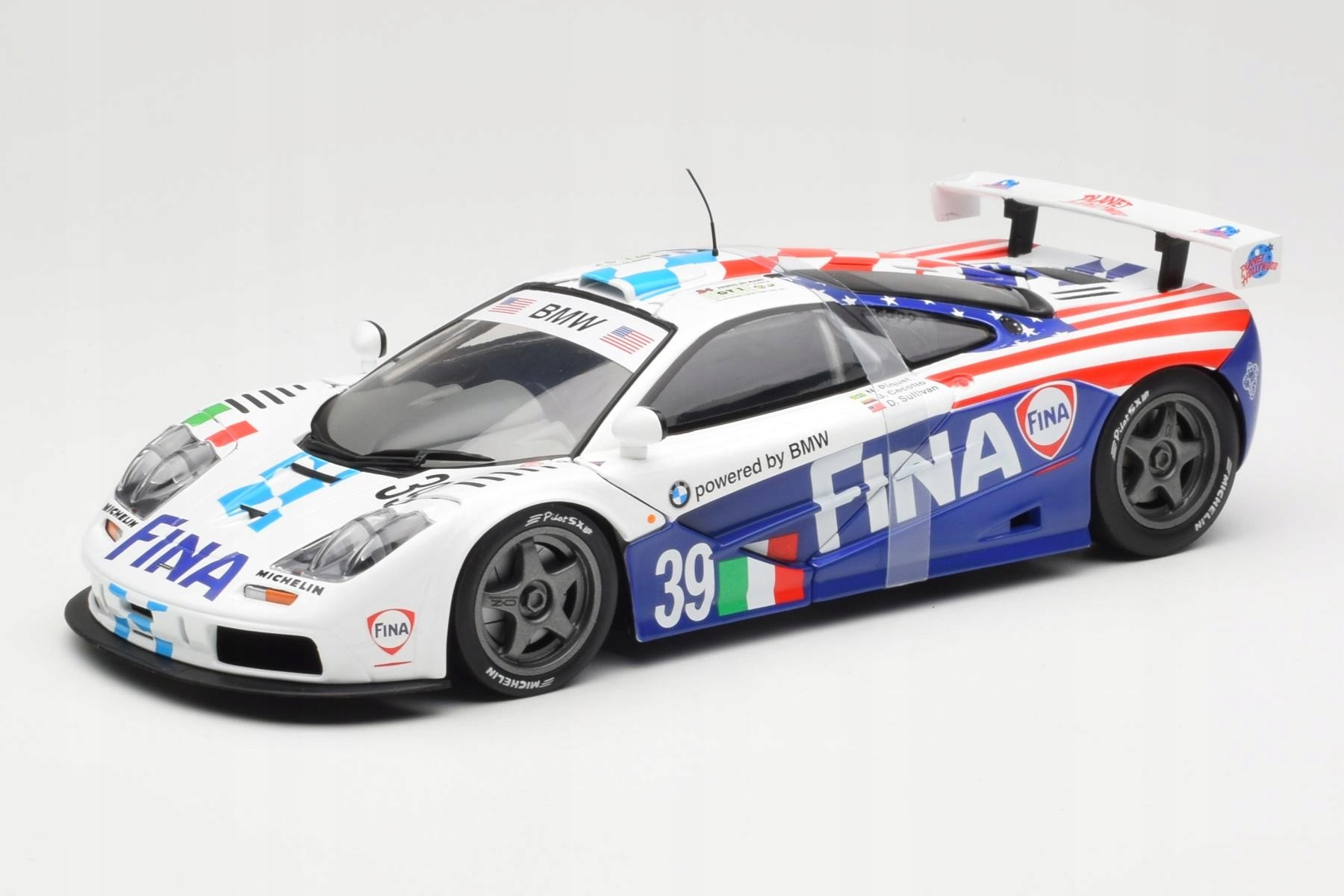 McLaren F1 Gtr Team Bizazzi n39 Piquet Cecotto Sullivan Le Mans 1996 Ut Mod
