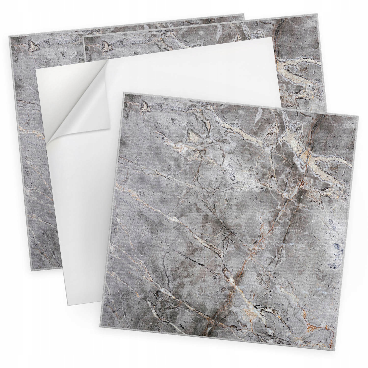 Sada Pvc vinylových panelů Vzor přírodního kamene 4 ks 50x50 cm