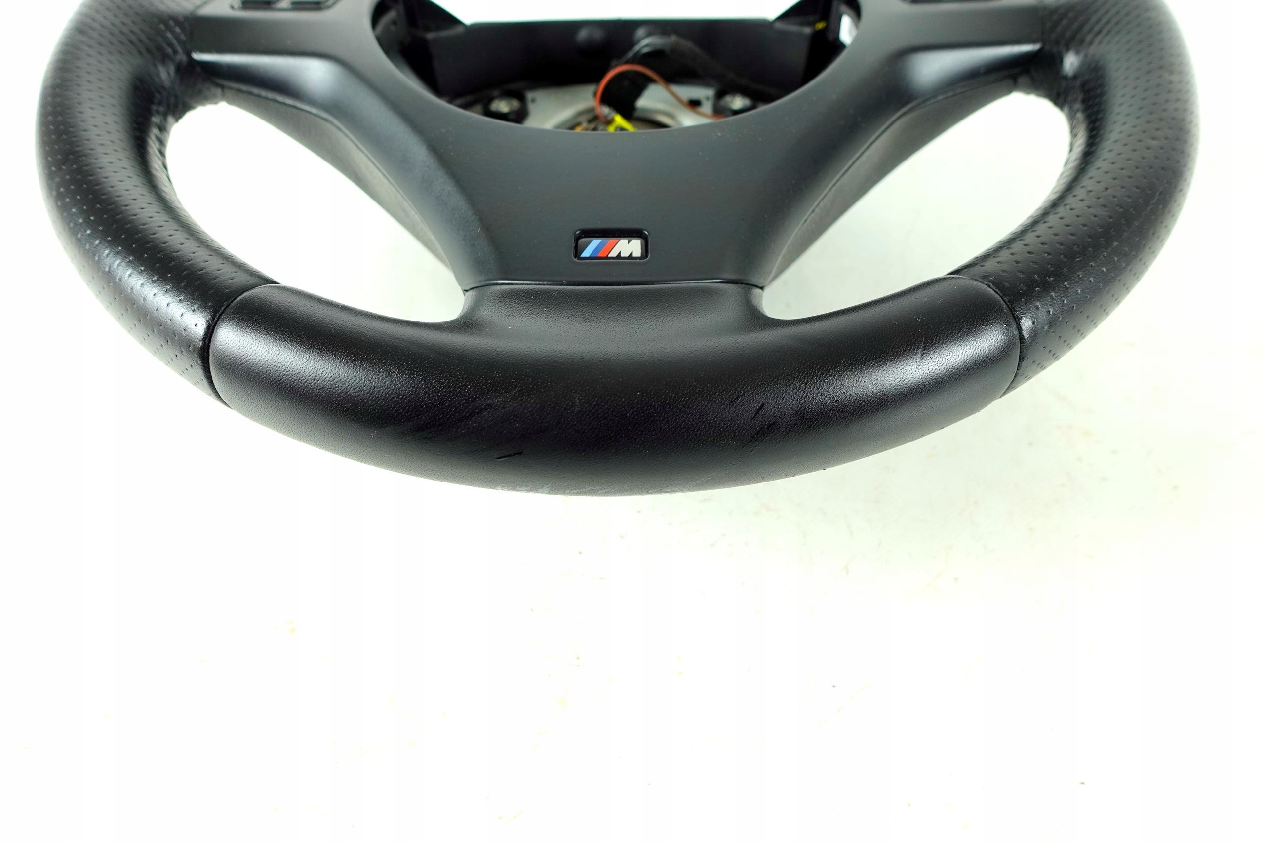 steering wheel, leather SKORZANA BMW 1 E81 E82 E87 3 E90 E91 M PAKIET m-packet