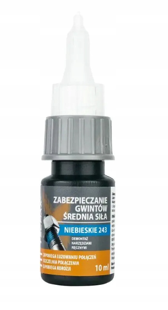 

Tecmaxx Klej Do Gwintów Niebieski Usuwa Luzy 10ML