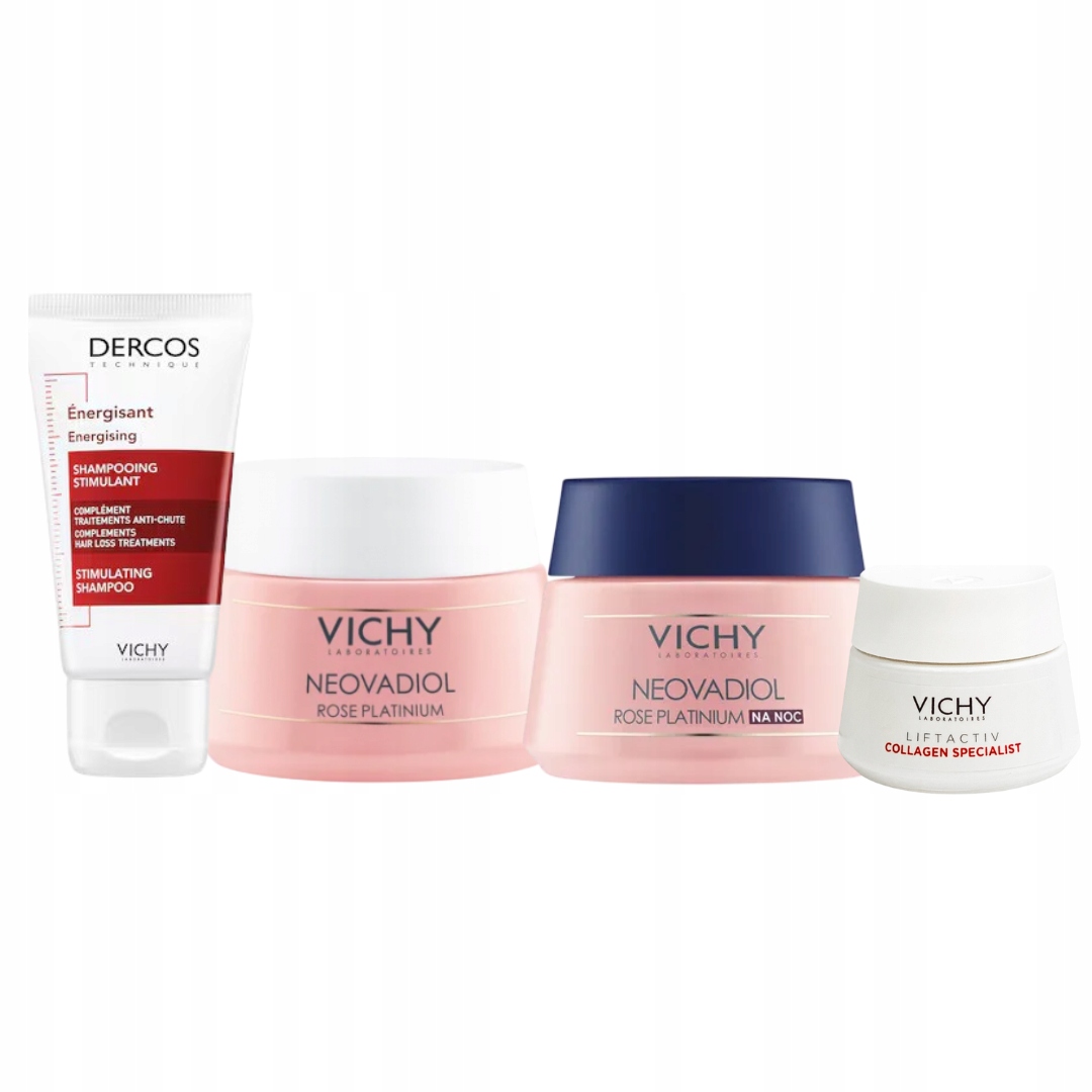 Vichy Neovadiol Rose Platinium Zestaw krem na dzień 50ml Krem na noc 50ml