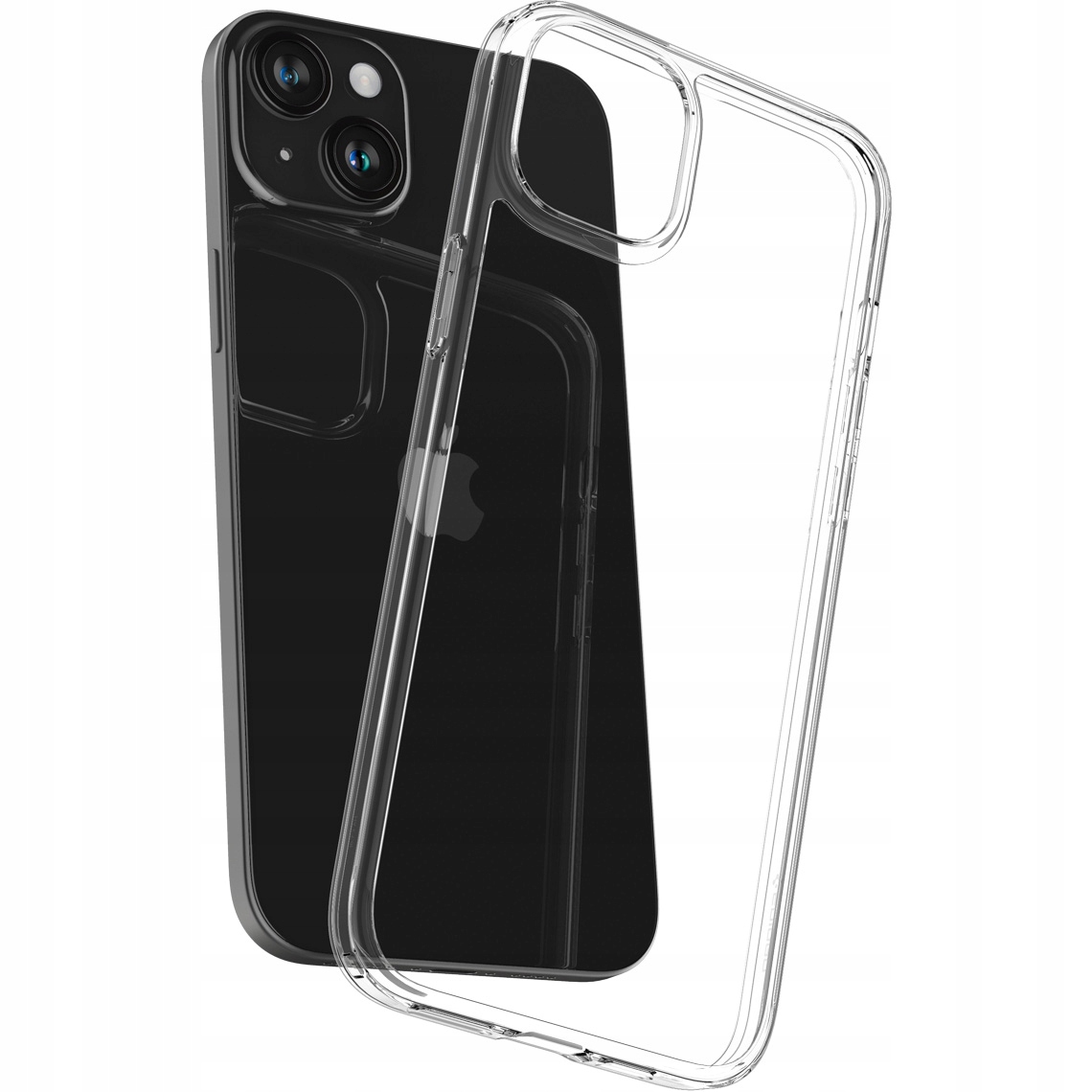 Etui Spigen Airskin Hybrid na iPhone 15 Plus przezroczyste Spigen