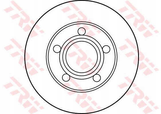 TARCZE I KLOCKI TYŁ VW PASSAT B5 96- 245X10 TRW Liczba tarcz w ofercie 1