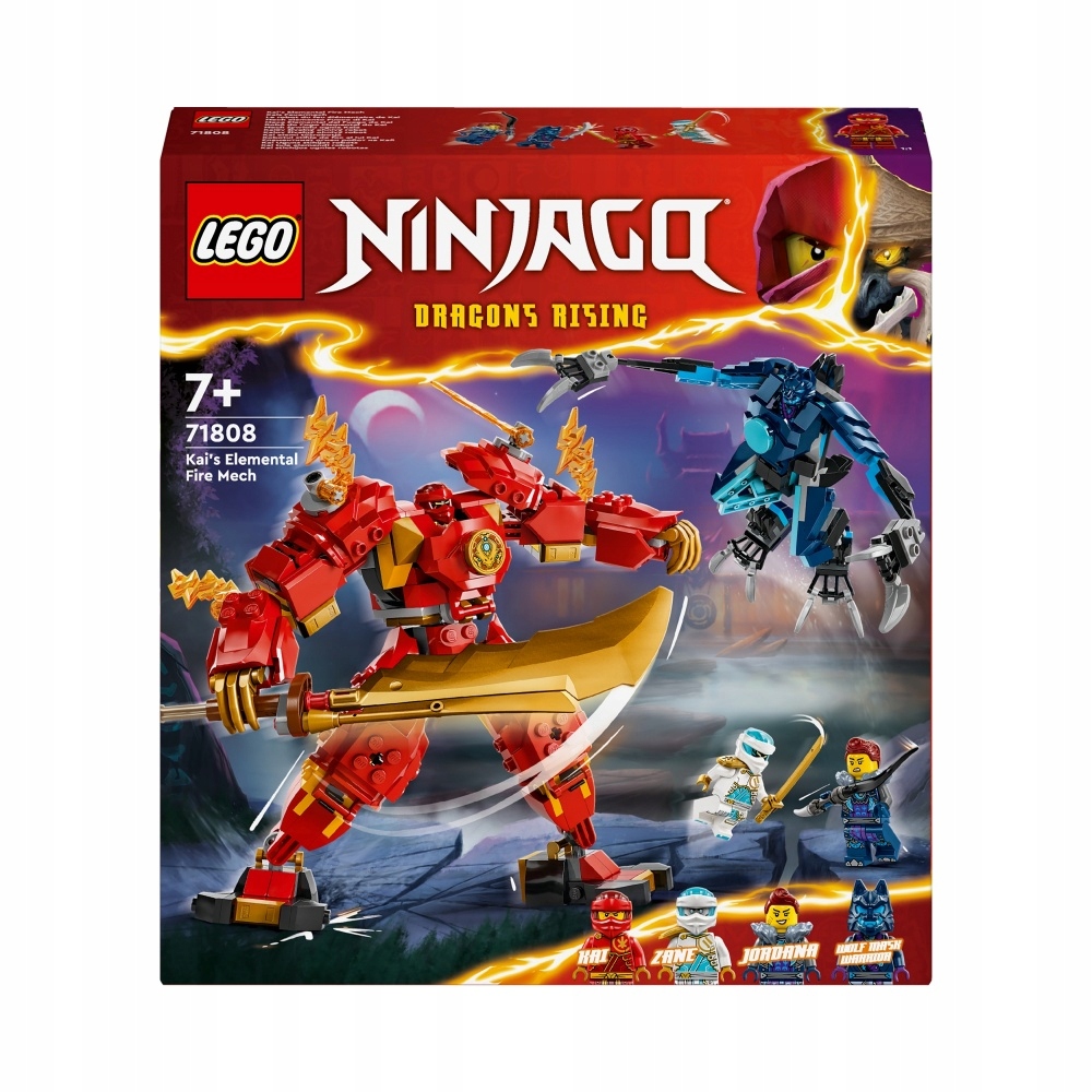 Lego Ninjago Mech ohnivého živlu Kaia 71808