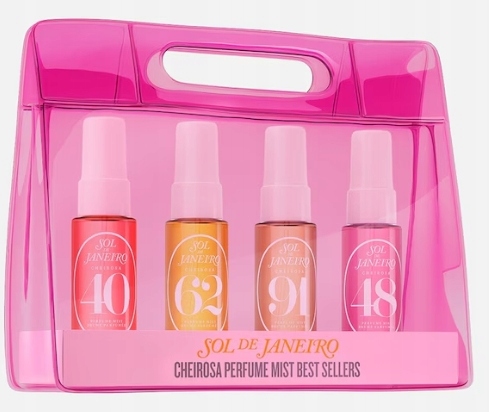 Sol de Janeiro Cheirosa Discovery Set Zestaw Mgiełek z kosmetyczką