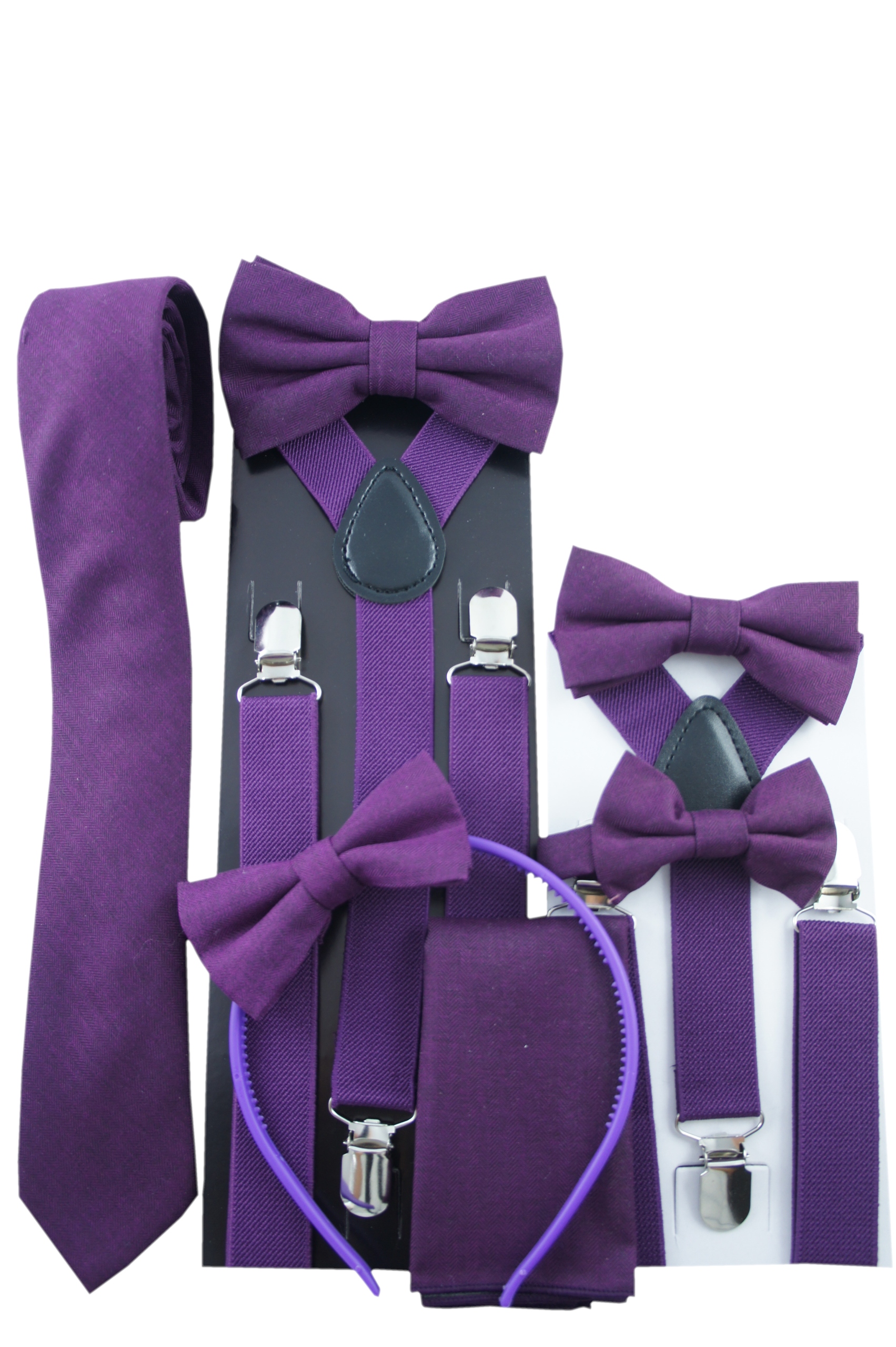 ŚLIWKOWA FIOLETOWA Poszetka MATOWA chusteczka Materiał dominujący poliester