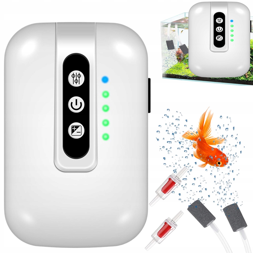 Levně Automatická Tlaková Pumpa 3 L/min, 2 Provzdušňovací Kameny 30-100 L