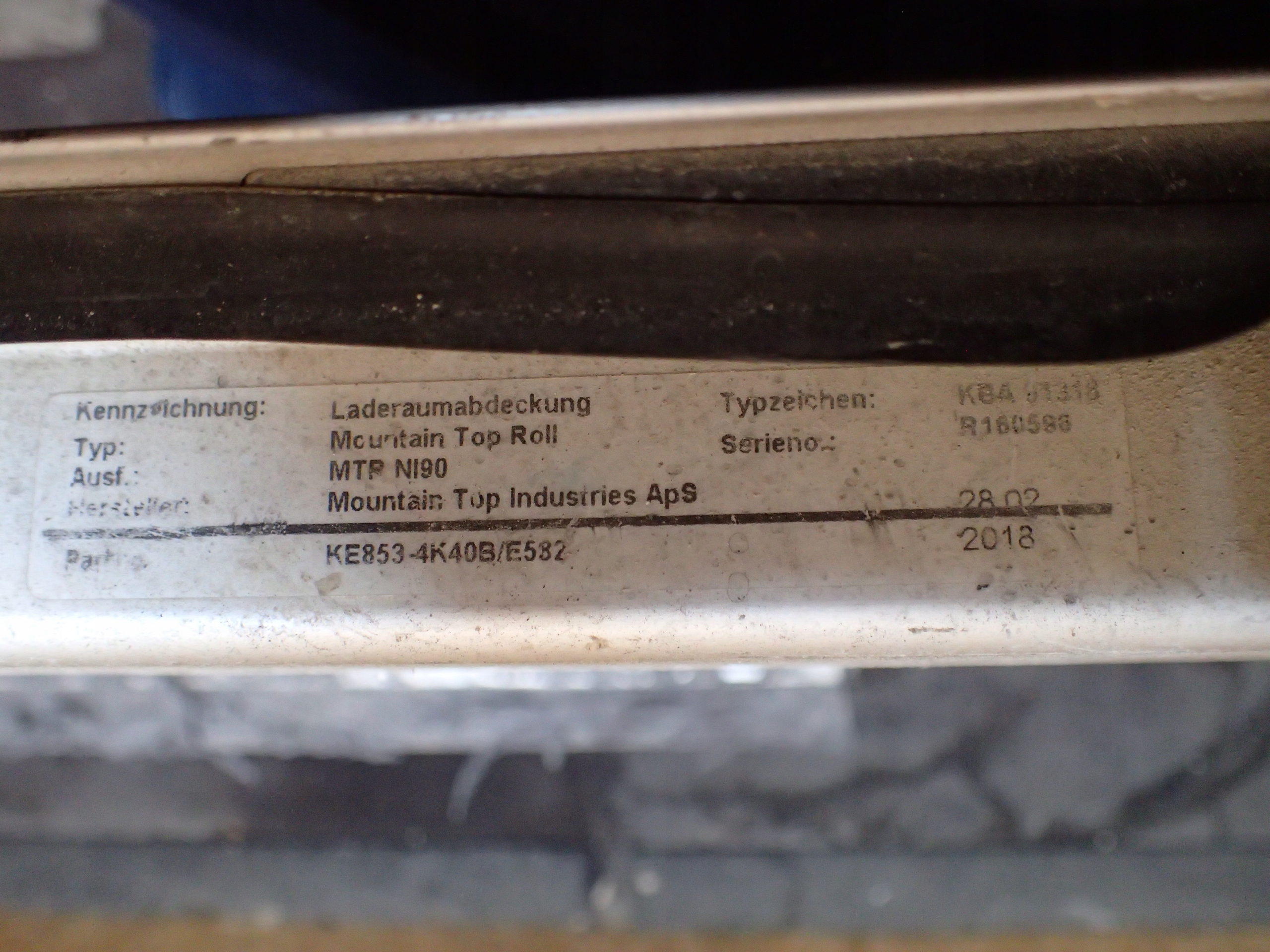 KLAPA ROLETA BAGAŻNIKA NISSAN NV300 150 NV 300 Typ samochodu Samochody osobowe