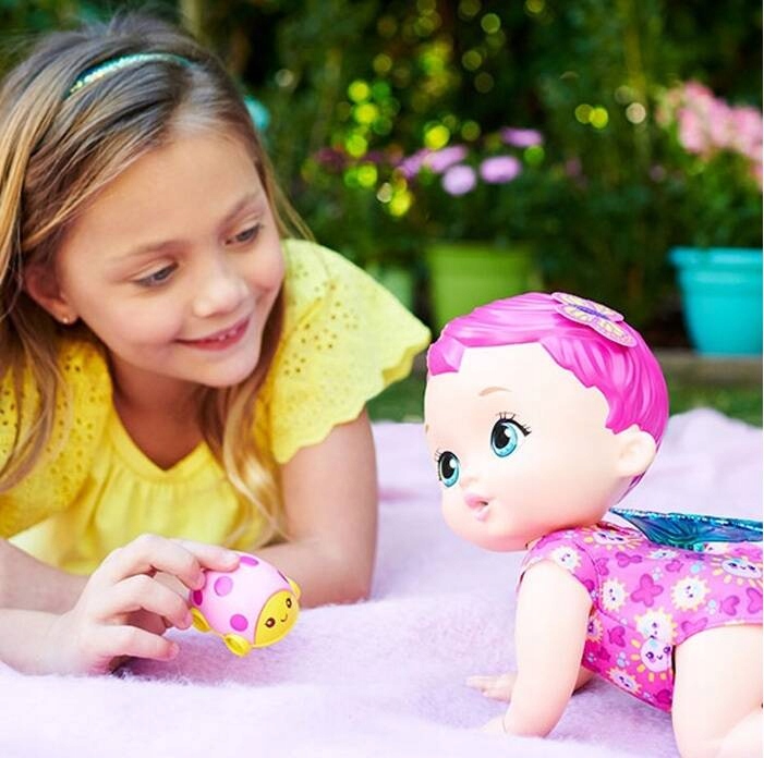 MY BABY GARDEN LALKA RACZKUJE BOBAS MOTYLEK GAWORZY PACHNIE Marka Mattel