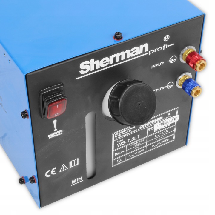 Zestaw Spawarka Sherman TIG 320 PULS AC/DC ALU Prąd spawania 320 A