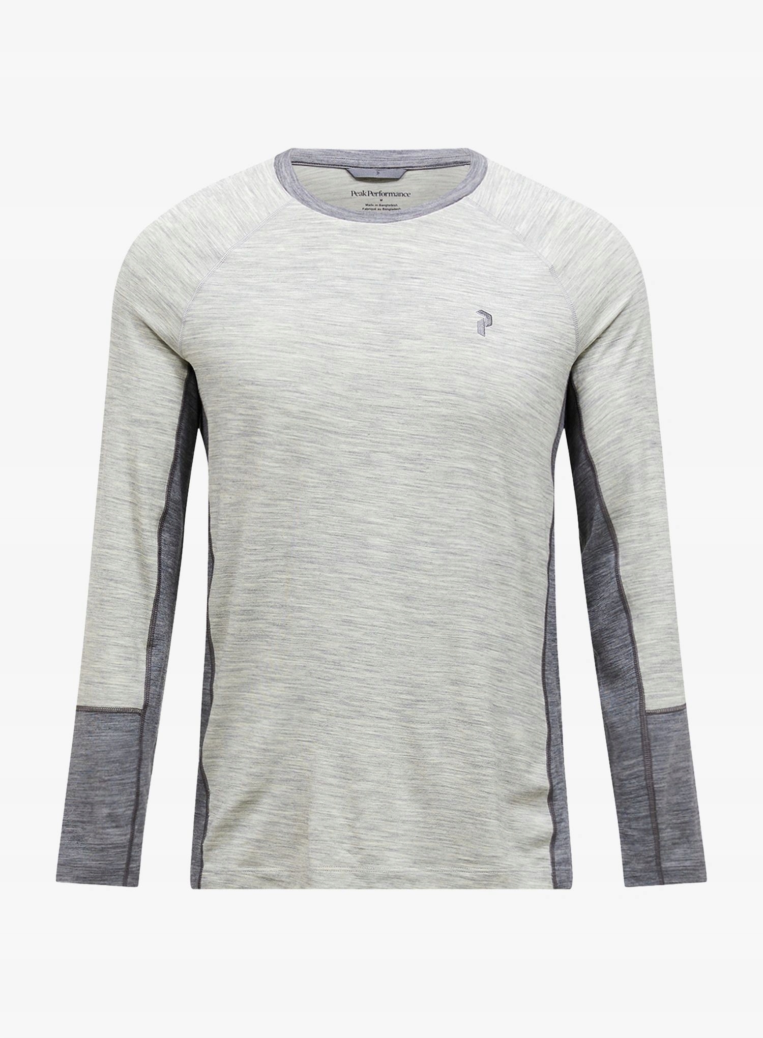 Mikina Peak Performance Magic Crew Wool-Blend Bl medově šedá XL