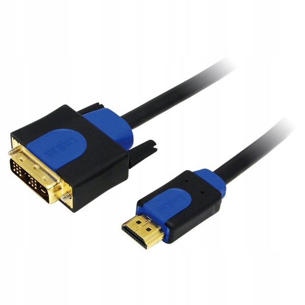 Kabel adapter LogiLink CHB3102 Hdmi DVI-D, 2m
