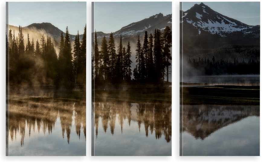 

Tryptyk Obraz na ścianę do salonu sypialni góry