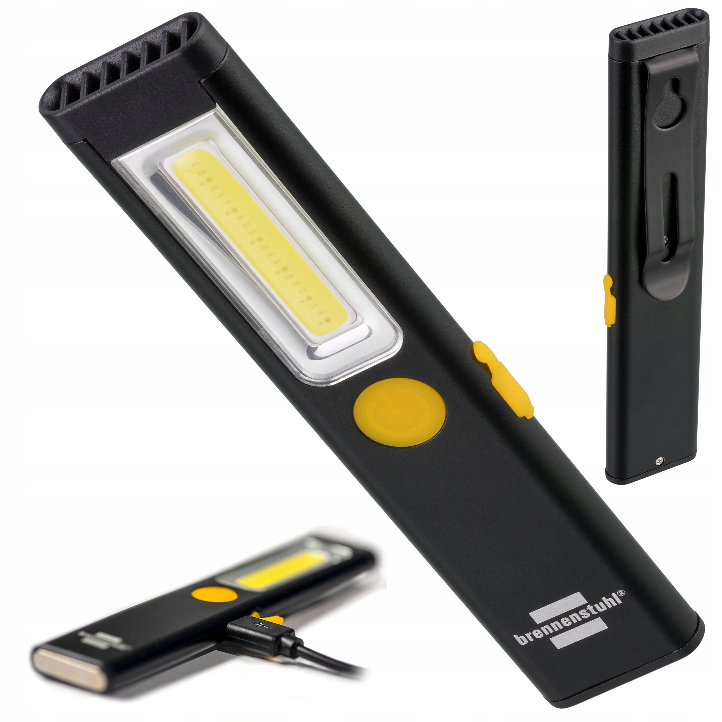 Latarka lampka akumulatorowa LED PL 200A lampa inspekcyjna COB Brennenstuhl