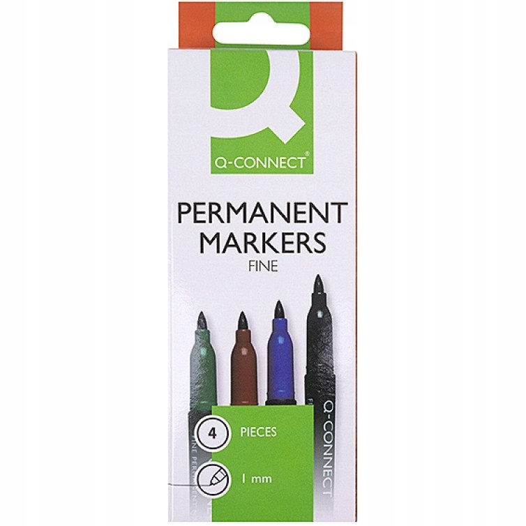 Markery do płyt Q-Connect 1mm 4
