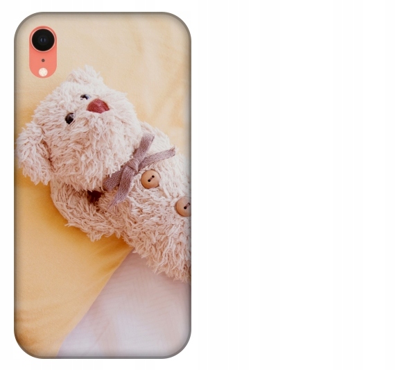 

Etui pokrowiec iPhone Xr Mis pluszowy