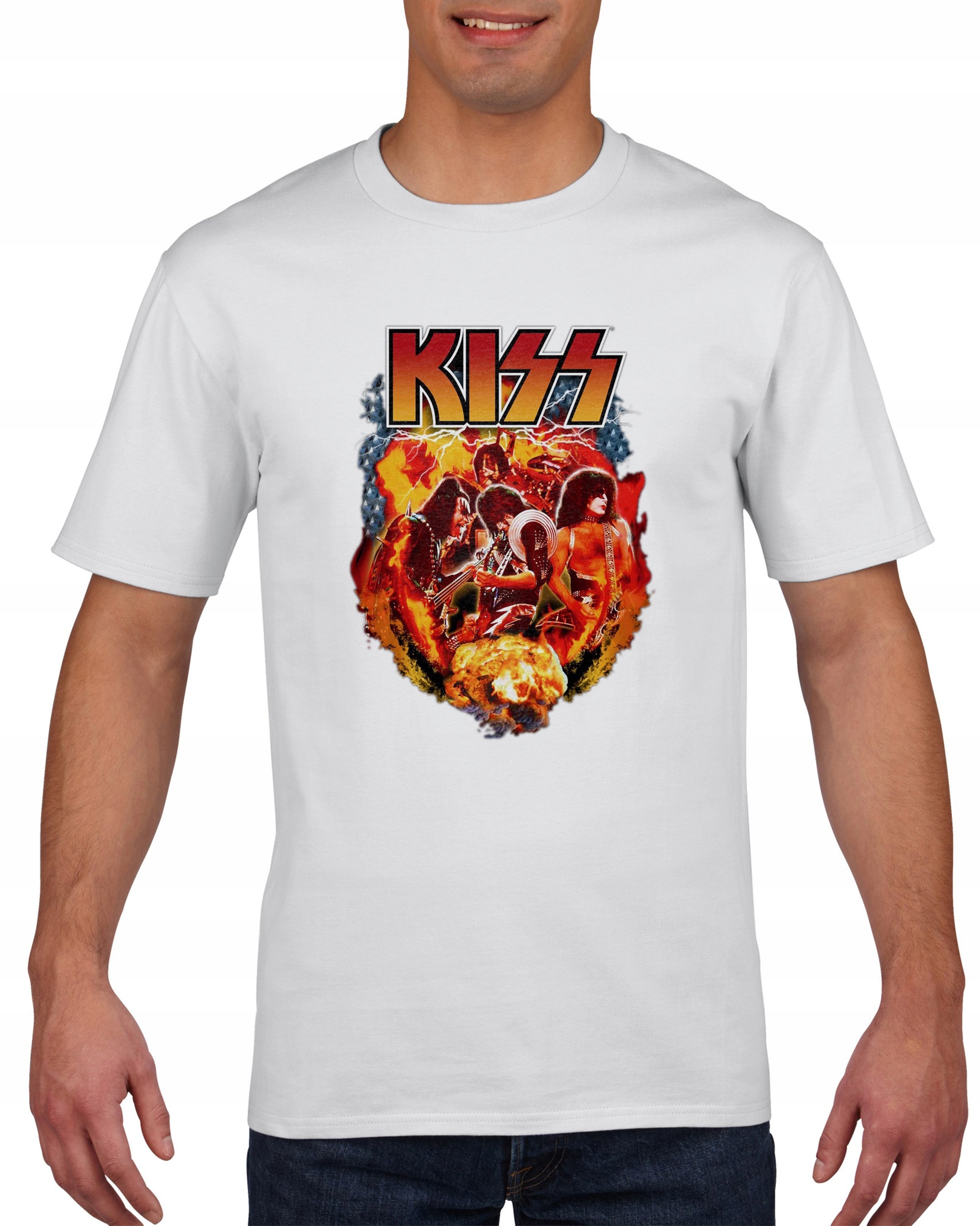 

Koszulka męska Kiss S