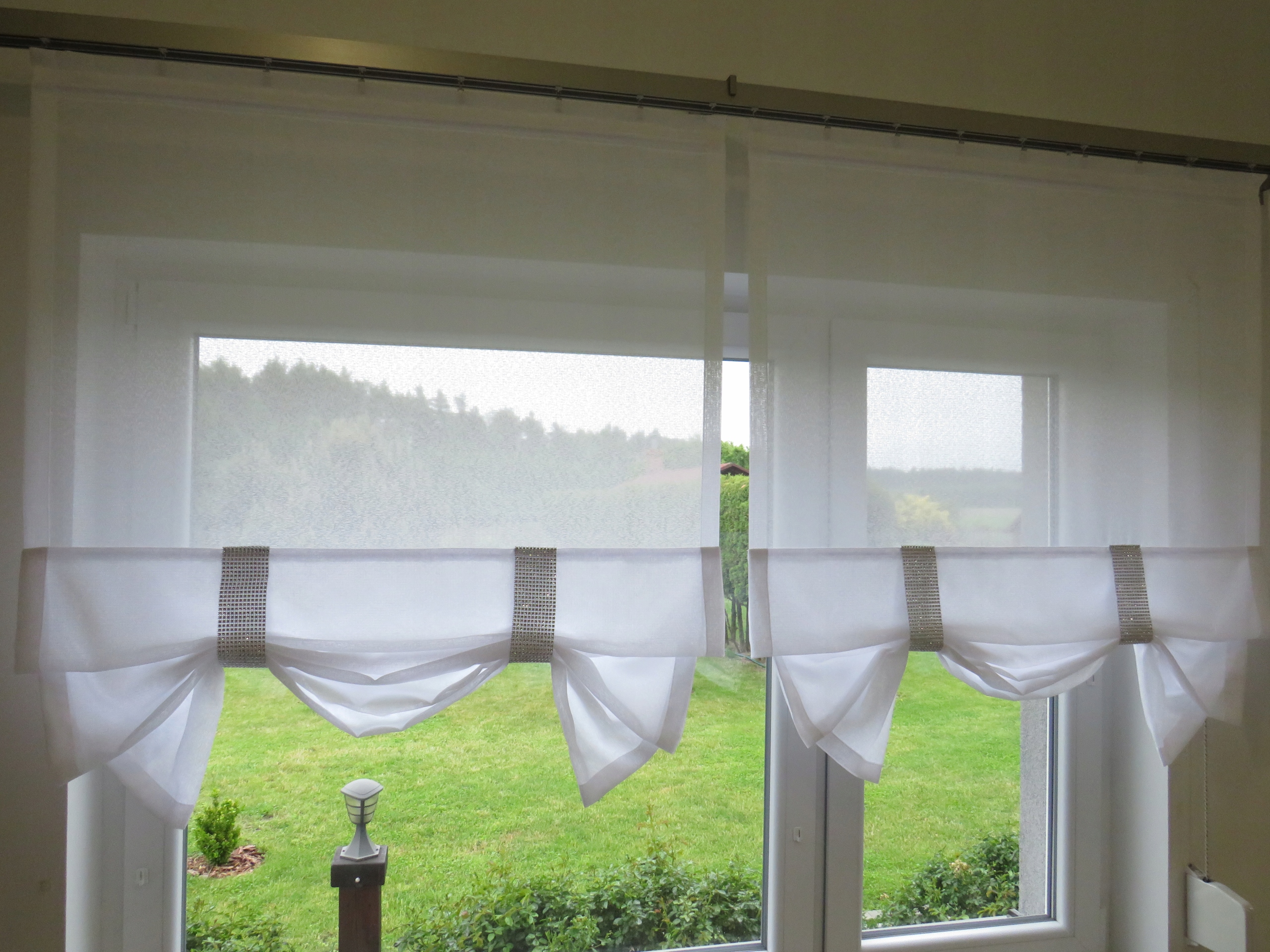 FIRANA PANELOWA ROLETKA Z PODPIĘCIEM Szerokość produktu 100 cm