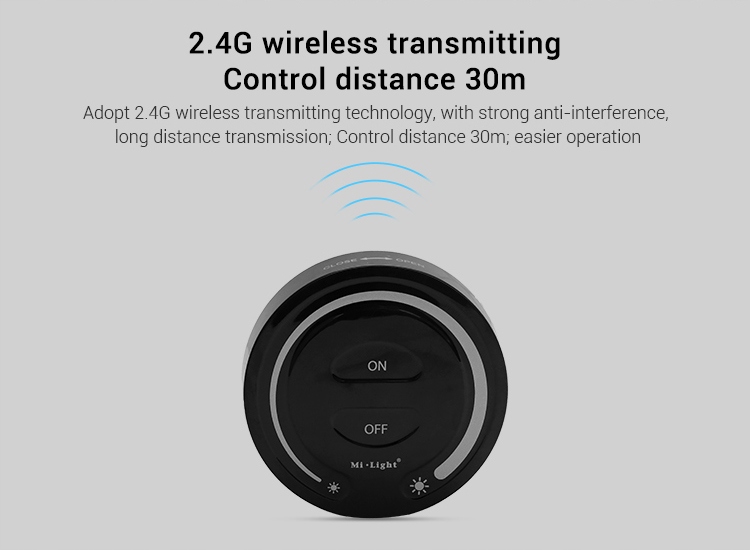 STEROWNIK LED NAŚCIENNY 1STREF MONO MILIGHT FUT087 Kod producenta FUT087-B