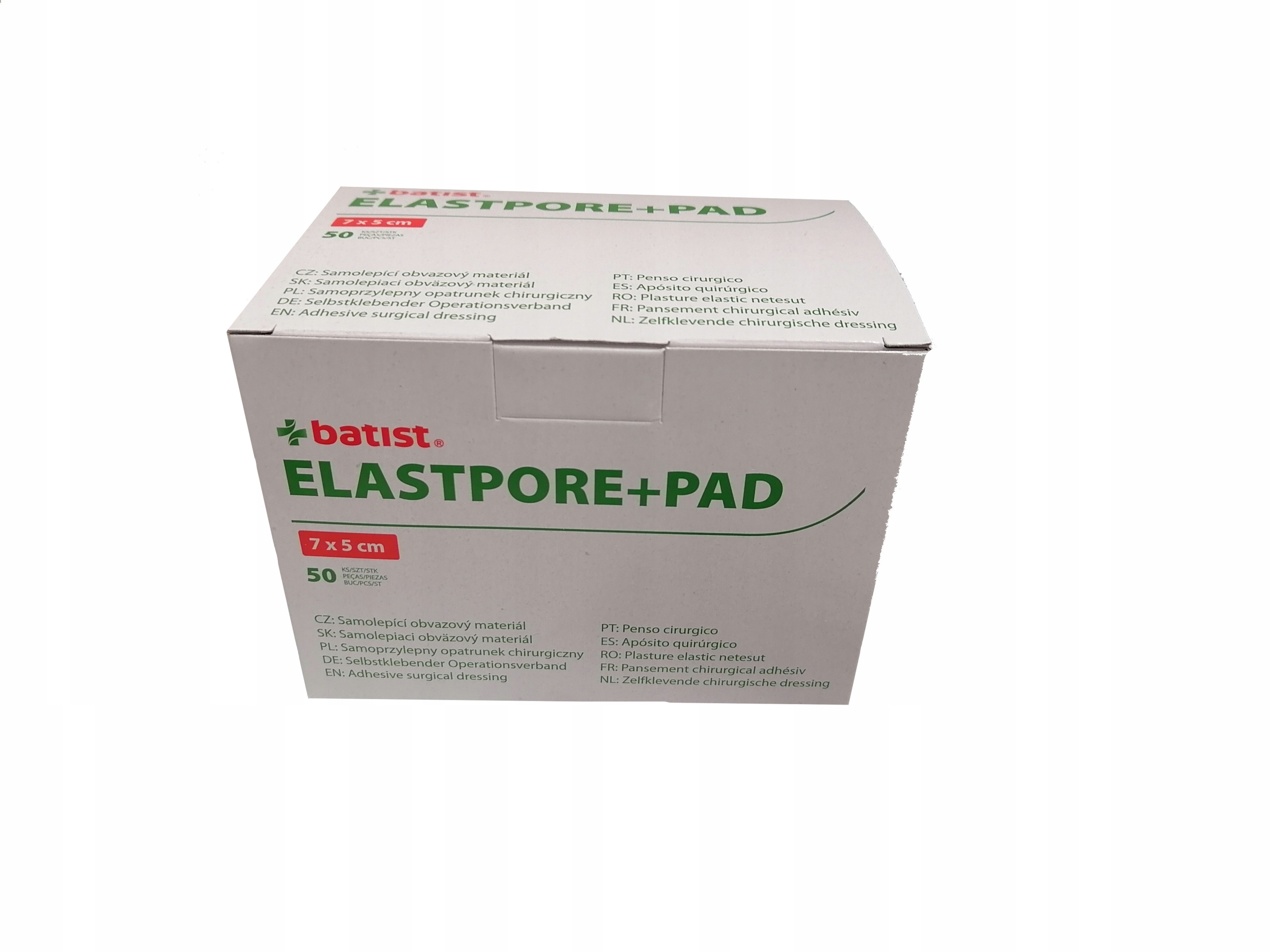 

Batist Plaster opatrunkowy Elastyczny 7x5cm 50szt