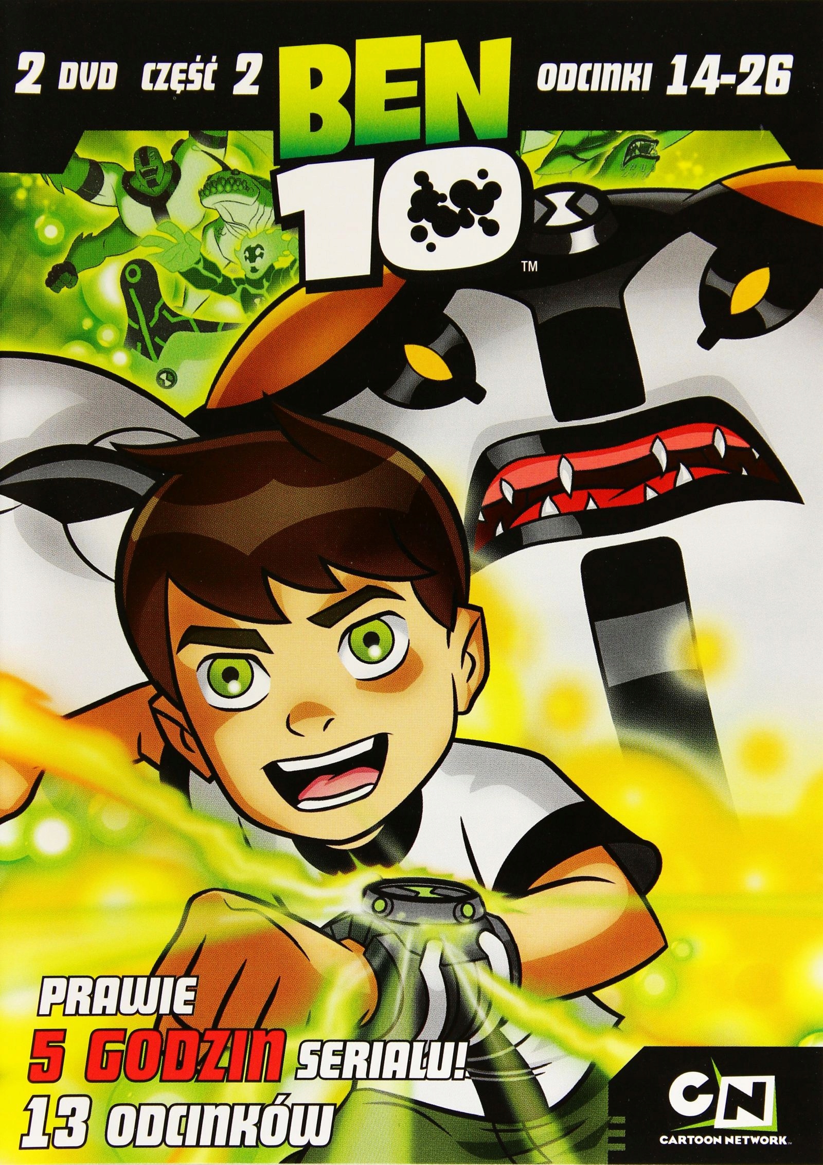 

Ben 10 Odcinki 14-26 (2DVD)