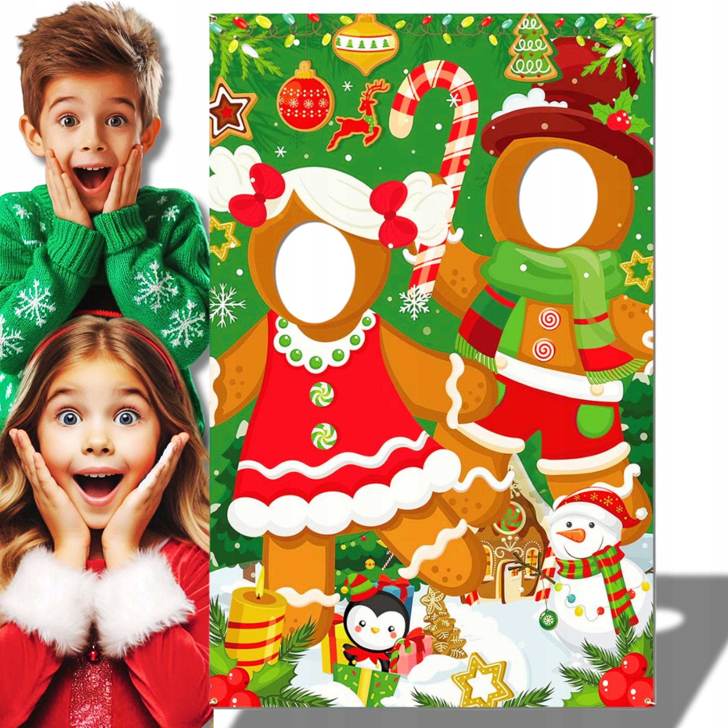 Foto Stěna Fotobudka Vánoční Mikulášská Dekorace Pozadí Banner