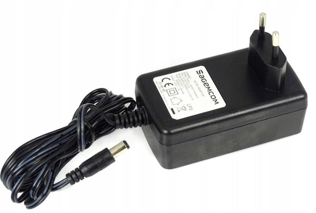 

Zasilacz 12V 2A do dekodera sagemcom wifibox nc+