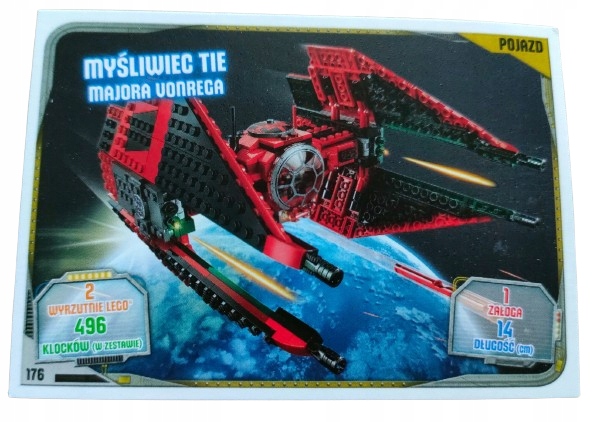 Karta Lego Star Wars Seria 2 Numer 176