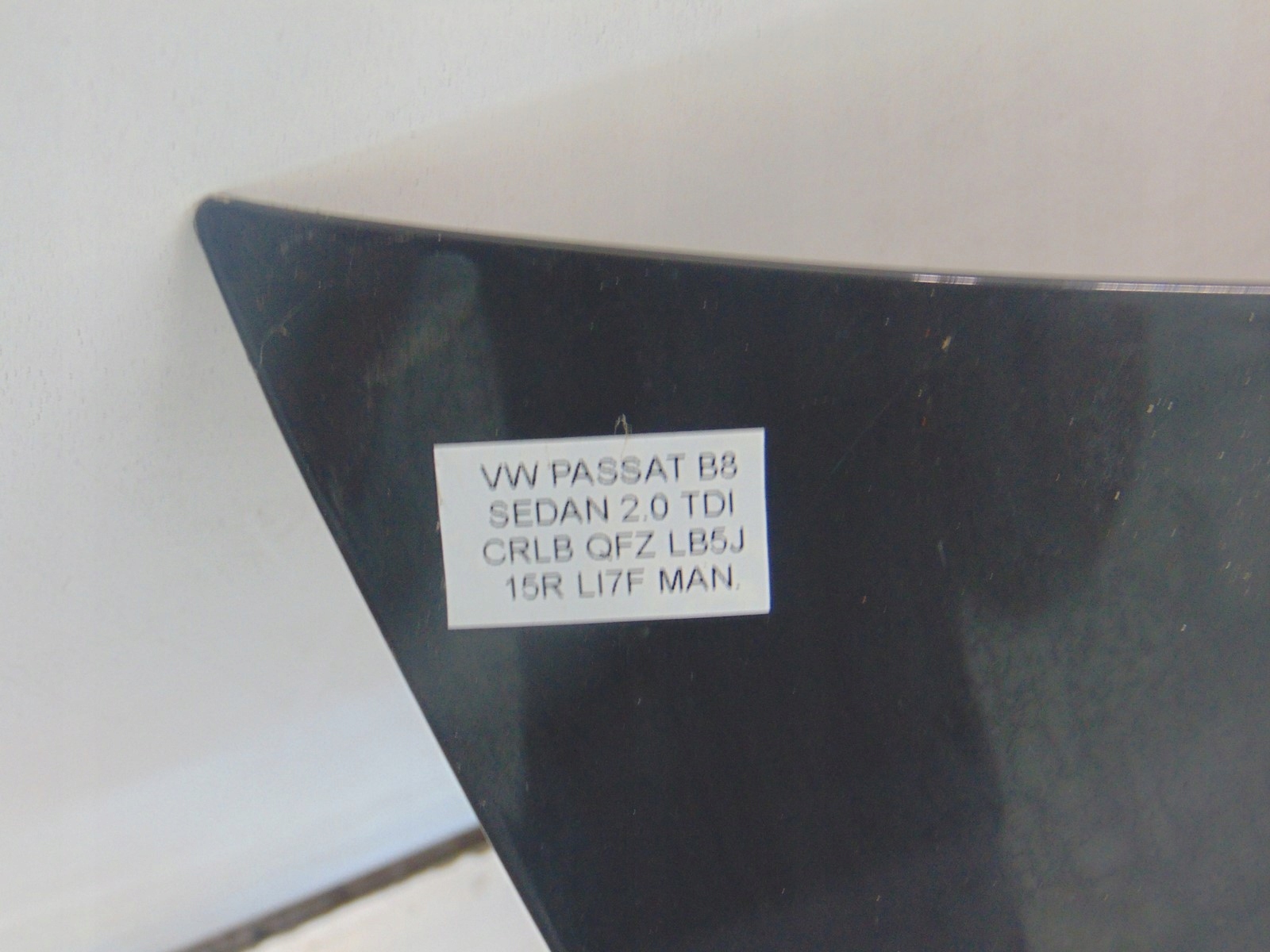 boot door rear VW PASSAT B8 LI7F sedan