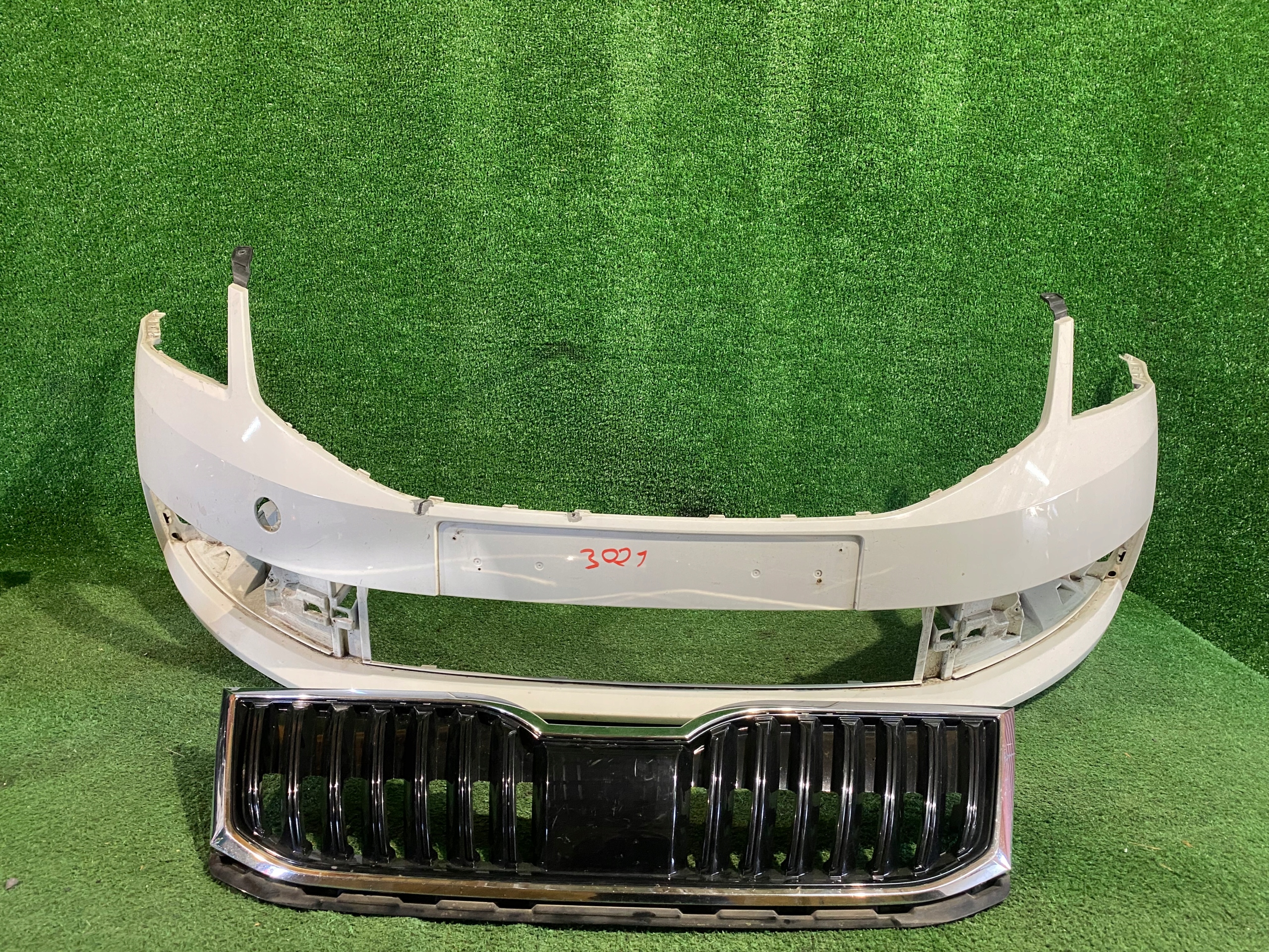 front bumper front SKODA OCTAVIA III LIFT