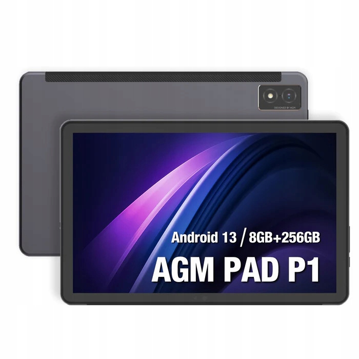 Agm Pad P1 4G ütés/vízálló 8+256GB IP68 Tablet, kártyafüggetlen, Dual Sim