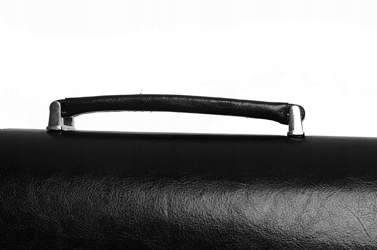 SKÓRZANA AKTÓWKA TECZKA NA DOKUMENTY SOLOME TH02 CZARNY Płeć mężczyzna