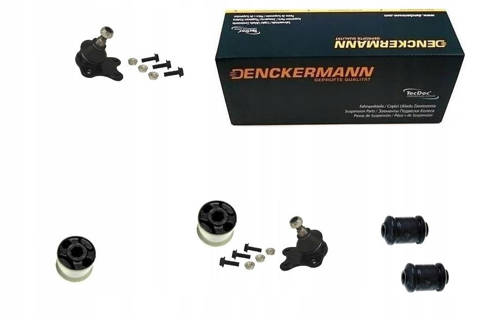 Čepky Čepů Kyvadla Pouzdra Fox Polo 9N 2002- Přední Sada 6 Ks