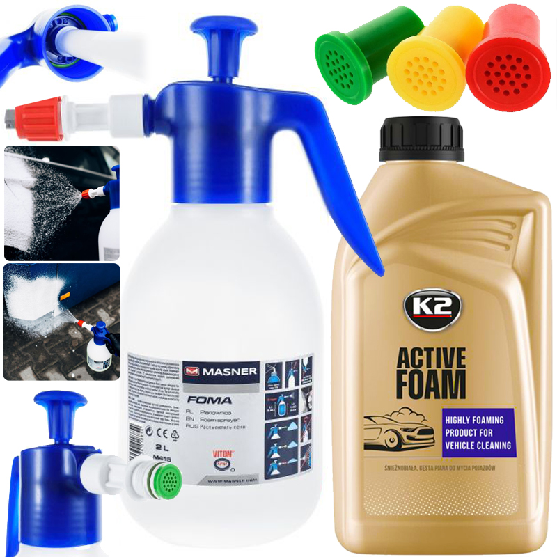 K2 ACTIVE FOAM активна піна + ручний пінопласт