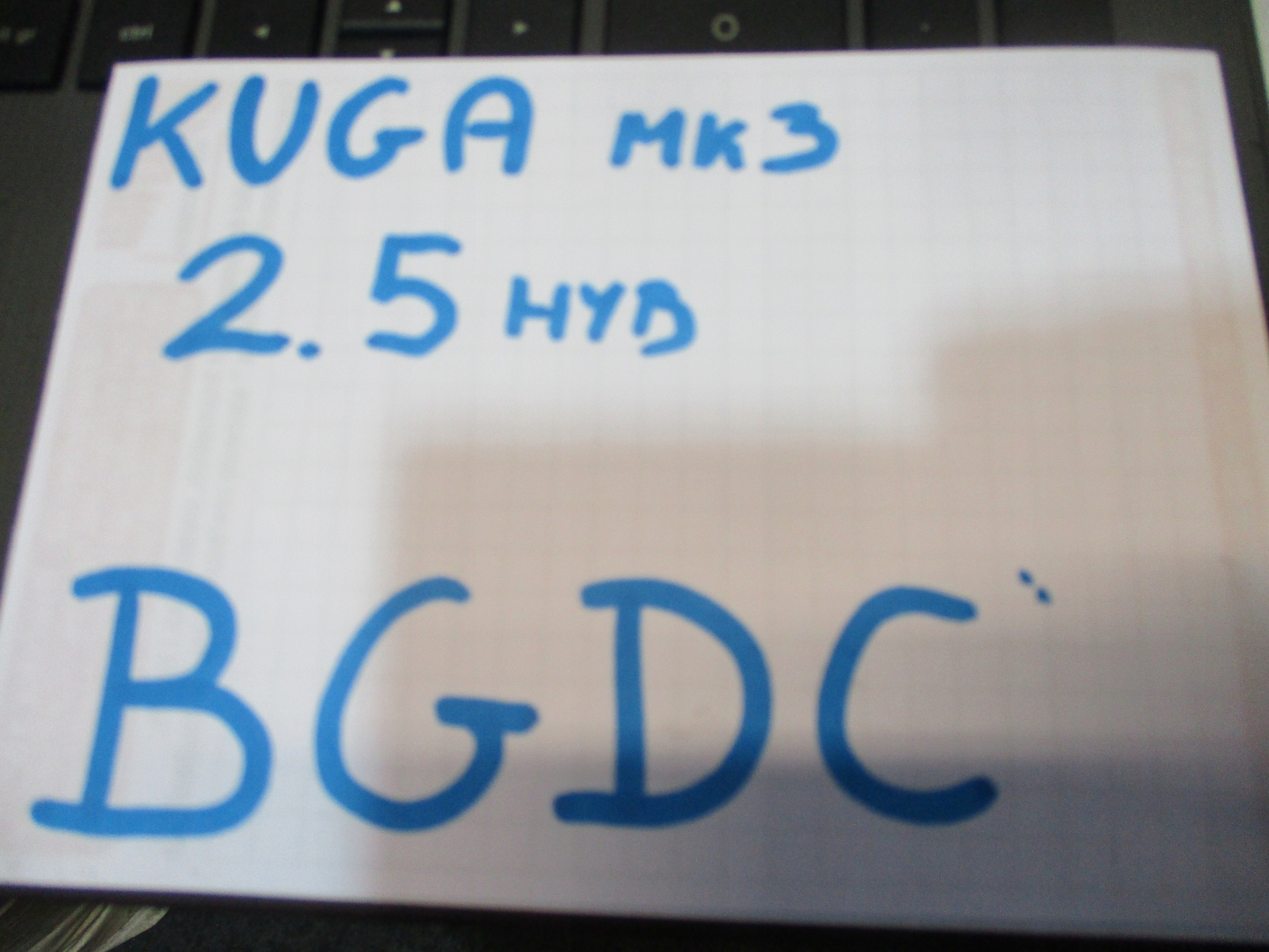 engine MOTOR FORD KUGA MK3 2,5HYB BGDC