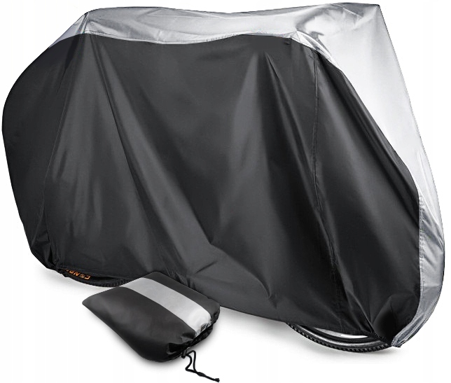 POKROWIEC NA ROWER SKUTER MOTOR WODOODPORNY PLANDEKA ROWEROWA + ETUI