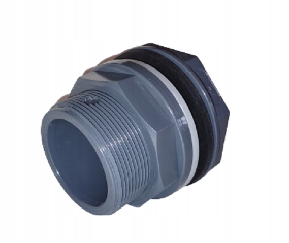 Śrubunek zbiornika PVC-U ASR D-50 x 2.1/4"