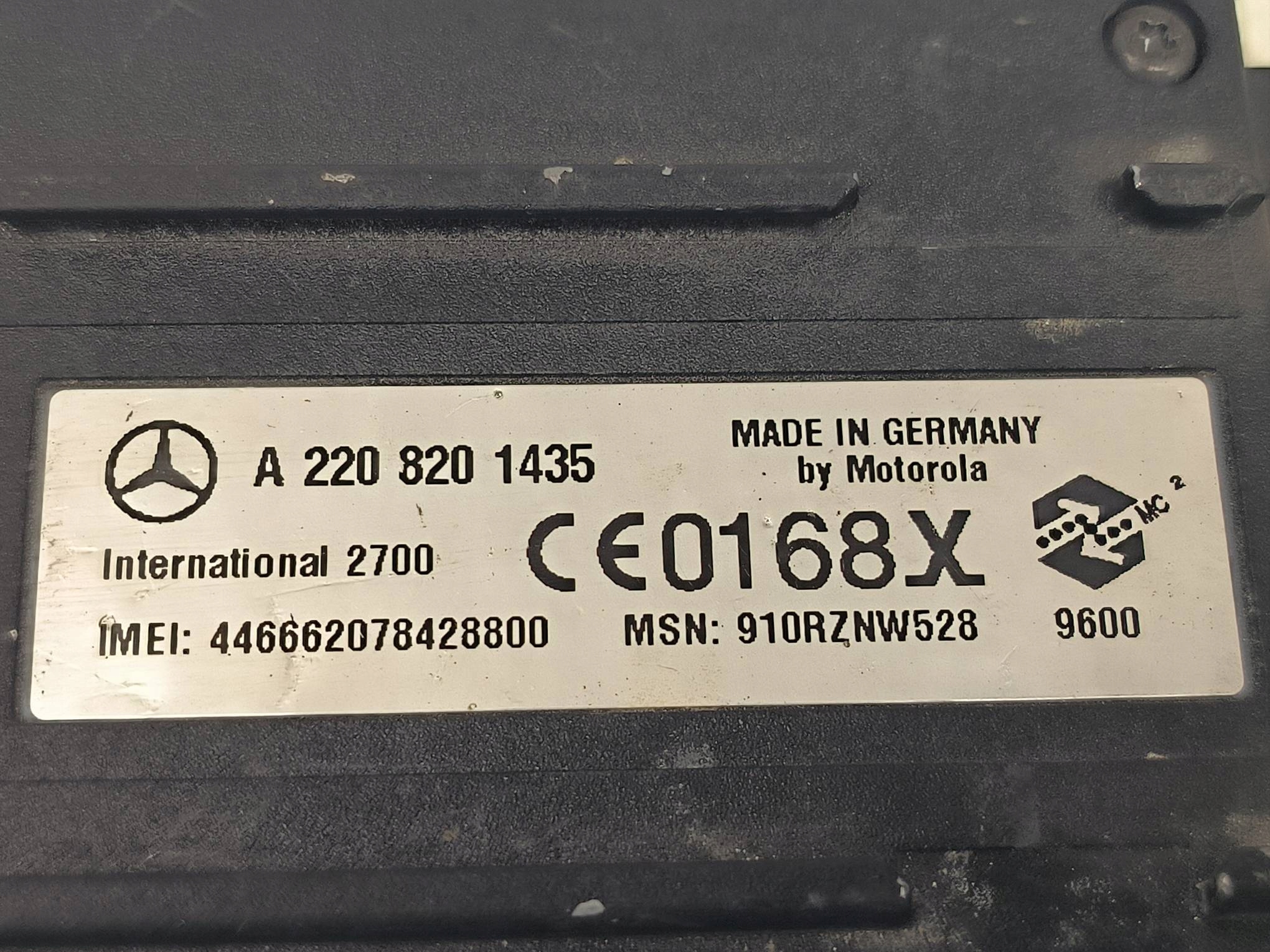 modulo TELEFONU A2208201435 MERCEDES W220
