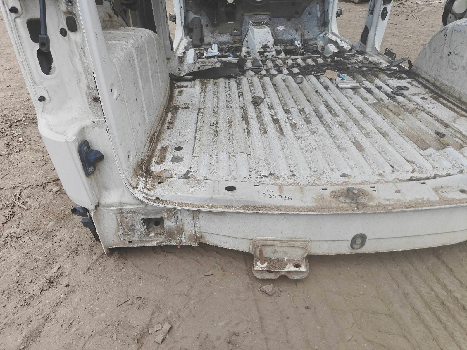 sump boot rear panel VOLKSWAGEN CADDY III LB9A