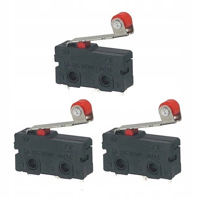 

3 x Wyłącznik Krańcowy ,krańcówka ,z Rolką KW-12-3