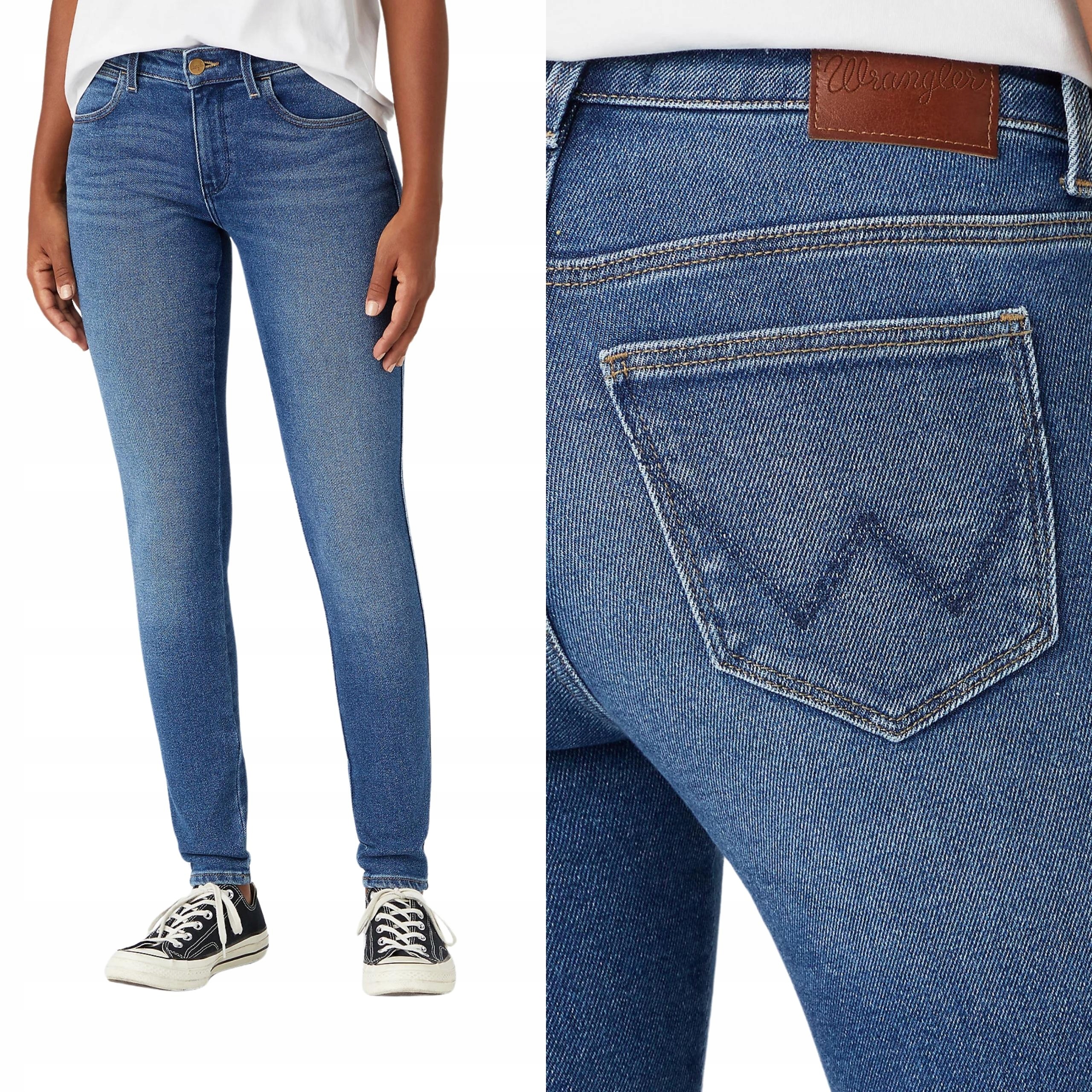 Wrangler kalhoty Blue jeans Skinny_ W26 L32