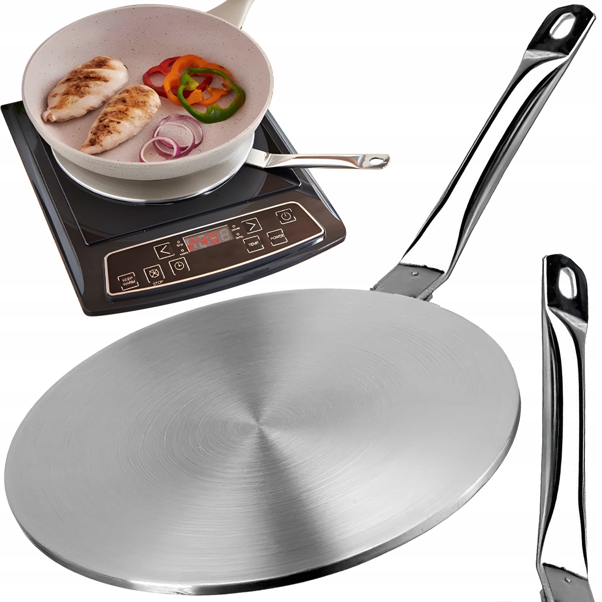 

Podkładka Indukcyjna Adapter Na Garnek Płytę 14CM