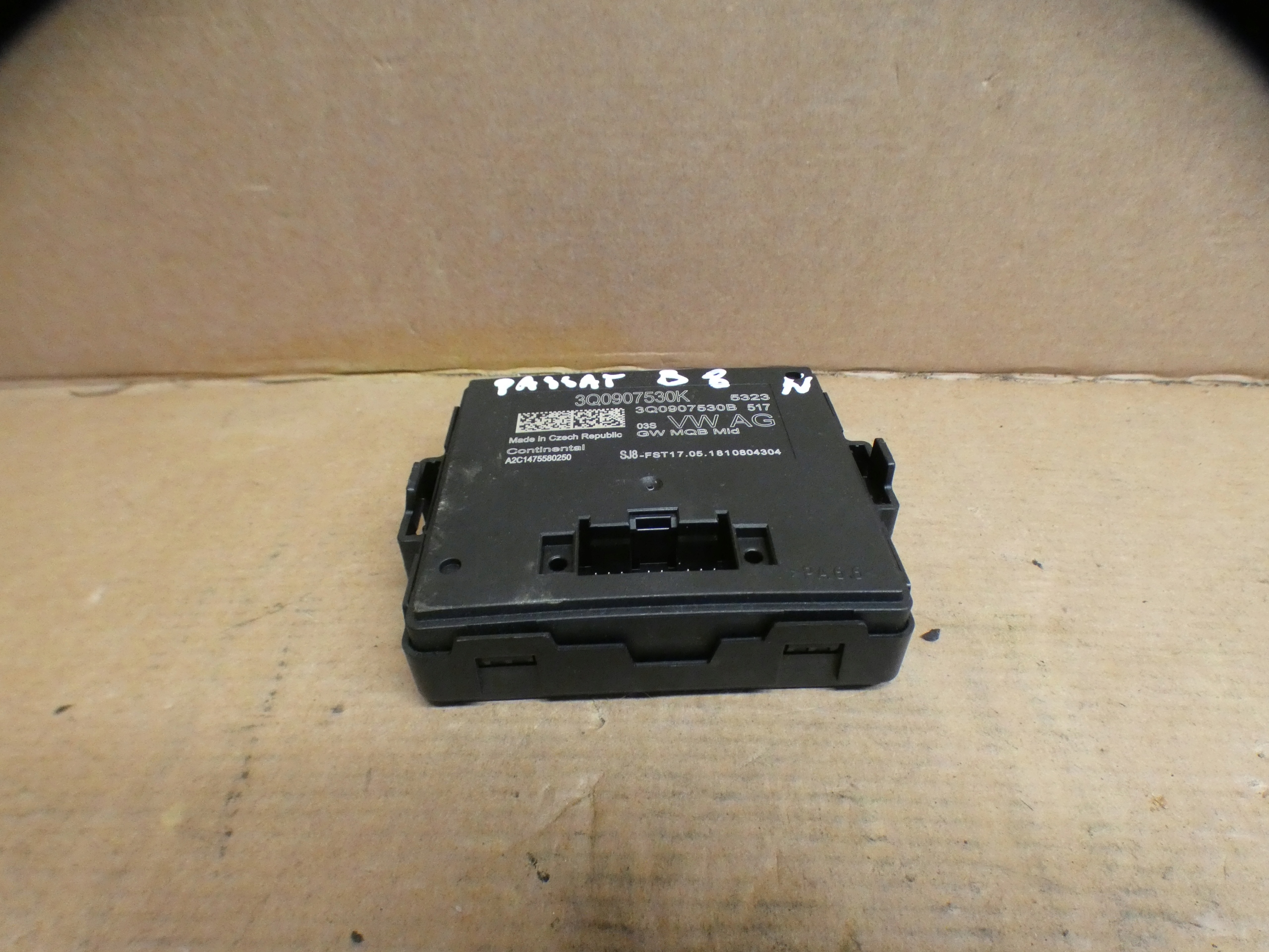 module control unit GATEWAY VW SKODA AUDI 3Q0907530B original OE