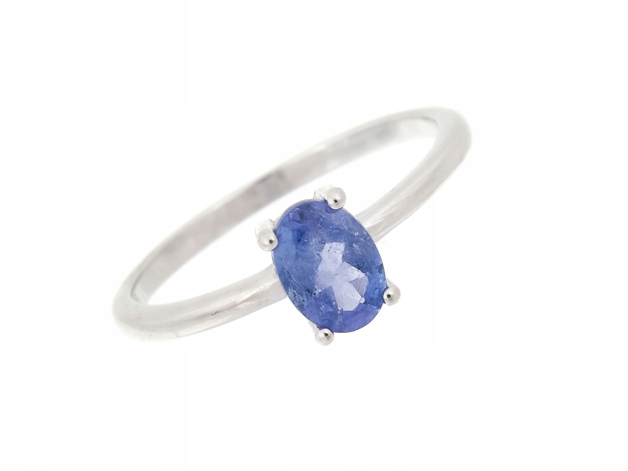 Vel Pokovaný Prstýnek 0,11 Přírodní Tanzanit