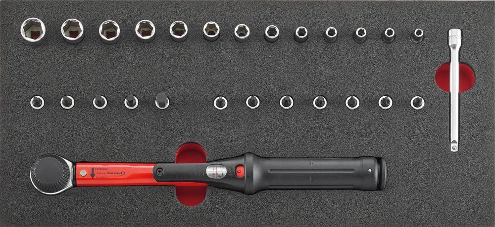 Nástrojový modul 1/3 dynamický kľúč nástavce 1/4''