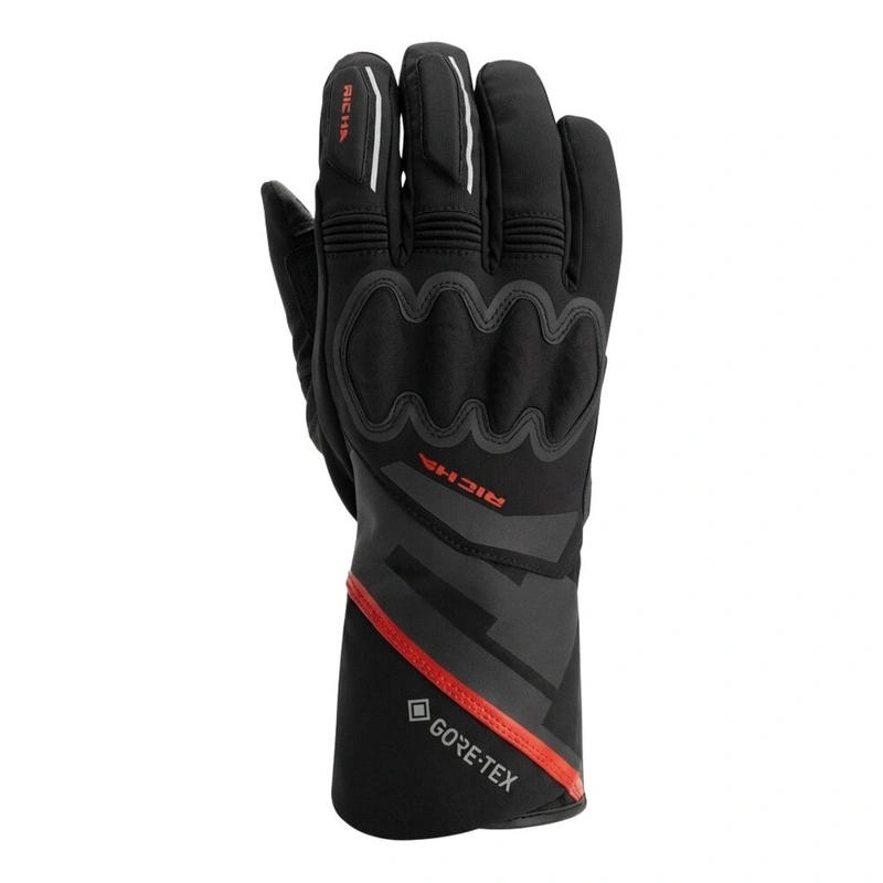 Zimné motocyklové rukavice Richa Vision Gtx Black čierne Darčeky