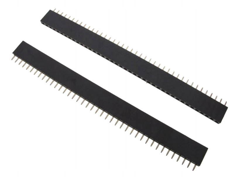 

2x Zlacze Gniazdo Goldpin Proste 1x40 Pin 2,54mm